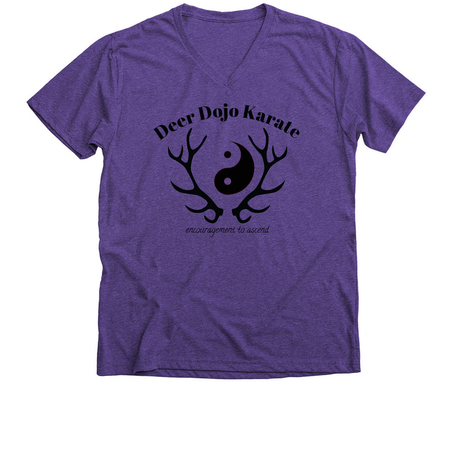 Deer Dojo Shirt, a Purple Rush Premium V-Neck Tee