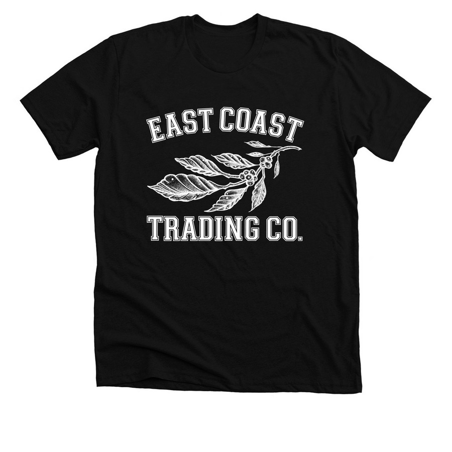 Ecotraco Varsity Logo, a Solid Black Blend Premium Unisex Tee