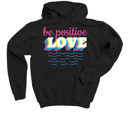 Love & Sunshine, a Black Youth Pullover Hoodie