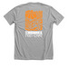 Team Emmy Lou T-shirt Fundraiser, a Athletic Heather Premium Unisex Tee (back-view)