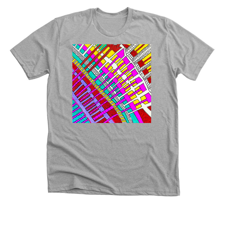 I am not AI, a Athletic Heather Premium Unisex Tee