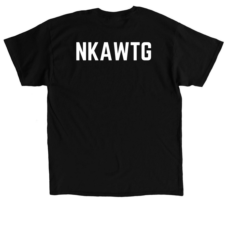 NKAWTG KC-135 Heritage Shirt, a Black Classic Unisex Tee (back-view)