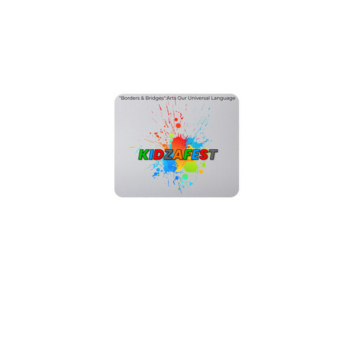 KIDZAFEST, a White Full Color Mouse Pad