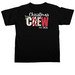 A Christmas Carol - Christmas Crew, a Black Comfort Colors Unisex Tee (back-view)
