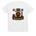 Americas?s 250th Birthday&nbsp;, a Solid White Blend Premium Unisex Tee (back-view)