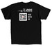 Bagtruck Bar SWAG, a Black Classic Unisex Tee (back-view)