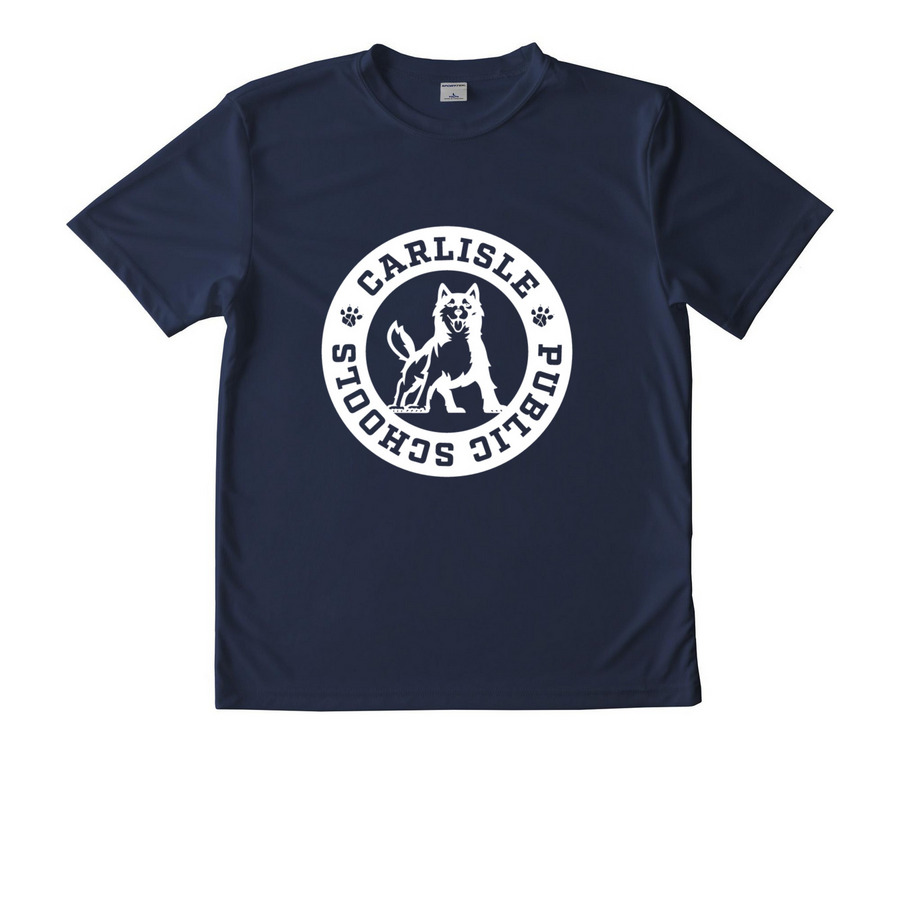 CPS Performance Fabric Tee, a True Navy Youth Performance Tee