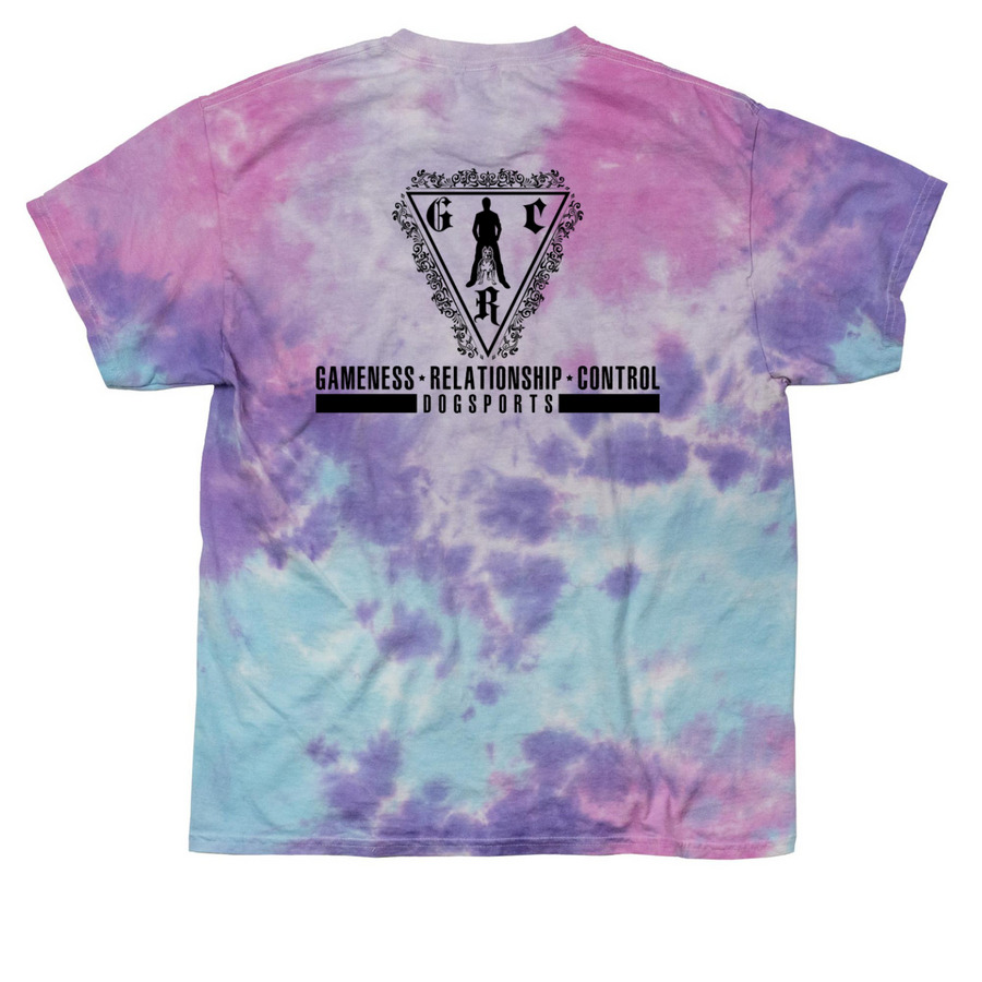 GRC NORTH EAST NATIONALS, a Cotton Candy Classic Tie Dye Tee (back-view)