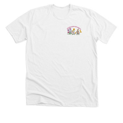 All Blooms Are Super, a Solid White Blend Premium Unisex Tee