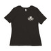 2026 SLNY "CHEERS" BLACK TEE, a Black Women?s Relaxed Cotton Tee
