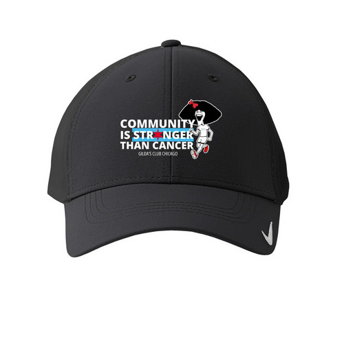 Team Gilda: Stronger Than Cancer, a Anthracite Printed Nike Dri-FIT Legacy Performance Cap