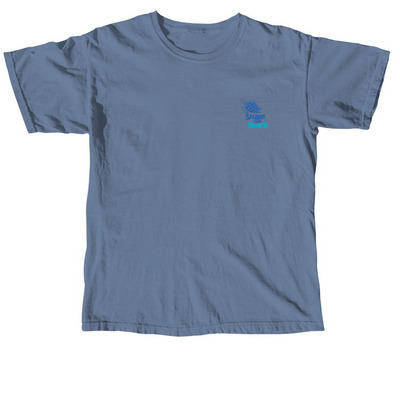 ACF Share the Beach 25th Anniversary, a Blue Jean Comfort Colors Unisex Tee