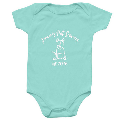 Cute Onesies White Print (2/2), a Chill Infant Onesie