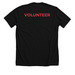 JLSLC Volunteer Shirts, a Solid Black Blend Premium Unisex Tee (back-view)