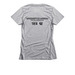 Boats without Barriers 2025, a Dark Heather Grey Women's Slim Fit Tee (back-view)