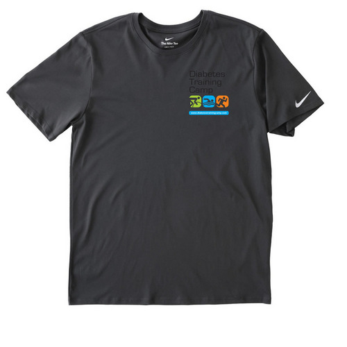 Athletic Wear (LTC back), a Anthracite Nike Dri-FIT Jersey Blend Performance Tee