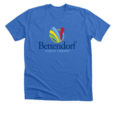 Logo Shirt, a Heather True Royal Premium Unisex Tee