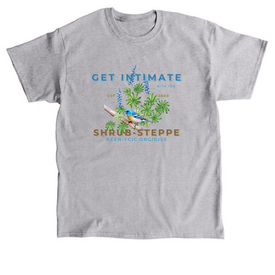 Get Intimate with the Shrub-Steppe, a Sport Grey Classic Unisex Tee