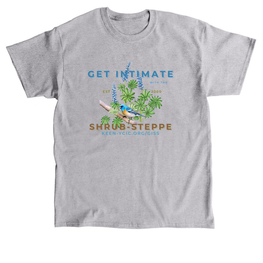 Get Intimate with the Shrub-Steppe, a Sport Grey Classic Unisex Tee