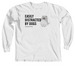 Easily Distracted by Dogs, a White Comfort Colors Long Sleeve Tee