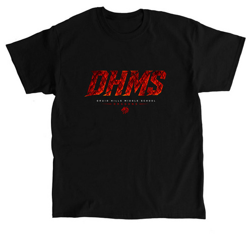 DHMS Spirit Wear, a Black Classic Unisex Tee