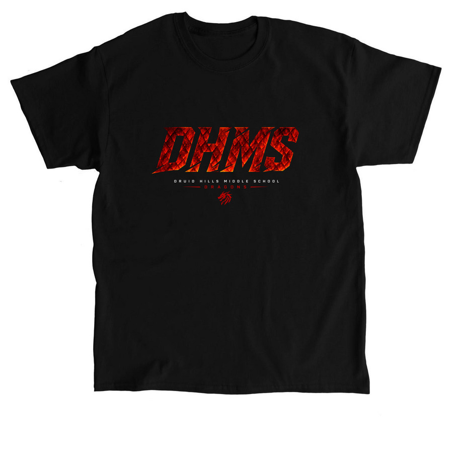 DHMS Spirit Wear, a Black Classic Unisex Tee