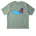 Save Wisconsin Monarchs ORGANIC Tee, a Aloe Stanley/Stella Unisex Freestyler Heavyweight Tee (back-view)