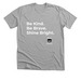 Kind, Brave, Bright. Be like Beau!, a Athletic Heather Premium Unisex Tee