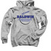 Baldwin Elementary Classic Logo, a Sport Grey Pullover Hoodie