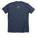 USA Field, a Heather Navy Premium Unisex Tee (back-view)