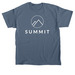 Summit Stencil Shirt - Adult, a Indigo Blue Classic Unisex Tee