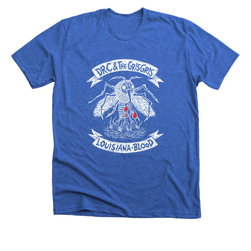 Louisiana Blood Shirt, a Heather True Royal Premium Unisex Tee