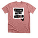 No longer striving, a Heather Mauve Premium Unisex Tee