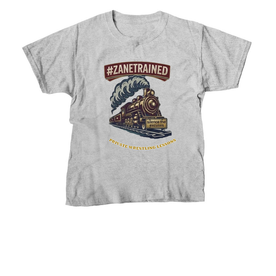 #ZaneTrained Gear, a Sport Grey Youth Unisex Tee
