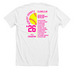 SC 10u Lightning Pink, a Solid White Blend Premium Unisex Tee (back-view)