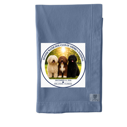 2026 National Specialty Blanket, a Blue Jean Comfort Colors Blanket
