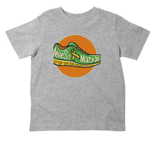 Miles for Mary Jo (toddlers), a Heather Toddler Tee