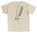 Rally to the Capitol 10th Annual, a Sand Classic Unisex Tee (back-view)