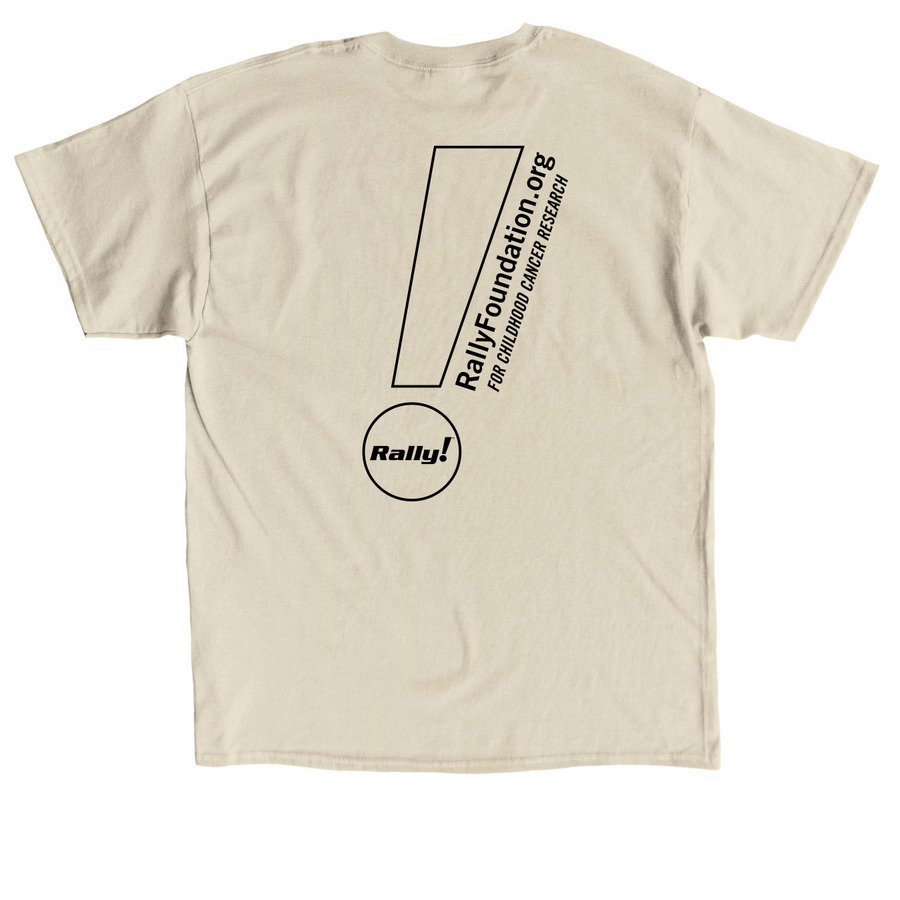 Rally to the Capitol 10th Annual, a Sand Classic Unisex Tee (back-view)