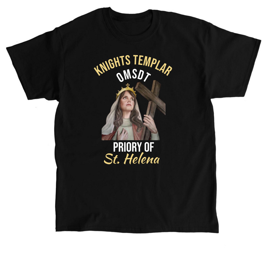 Priory of St. Helena, a Black Classic Unisex Tee