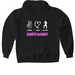 Boni's Hip Hop 'Dance Love Hip Hop' Apparel, a Black Gildan Softstyle Pullover Hoodie