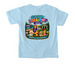 Camp 2026 TShirts, a Chambray Comfort Colors Youth Tee (back-view)