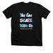 You Can Skate With US, a Solid Black Blend Premium Unisex Tee