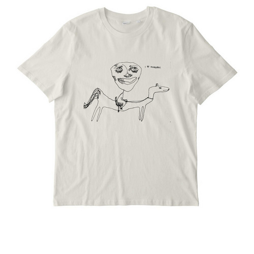 I Love Horses- Tie Dye&nbsp;available, a Natural Raw Stanley/Stella Unisex Creator 2.0 Tee