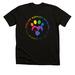 Circle Pride FoTAS logo, a Black Heather Premium Unisex Tee