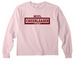 Youth Cheerleader&nbsp;, a Soft Pink Youth Heavyweight Long Sleeve Tee