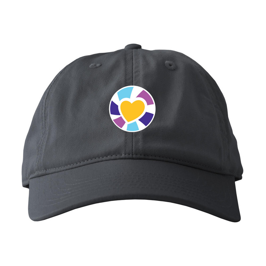 TCSN Ballcap, a Charcoal Printed Eco Baseball Cap