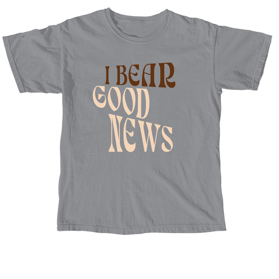 SM Good News 2025, a Granite Comfort Colors Unisex Tee
