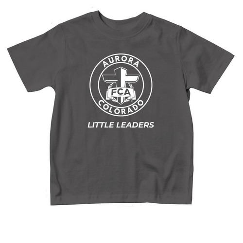Little Leaders, a Charcoal Toddler Tee