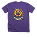 Be Kind, a Heather Team Purple Premium Unisex Tee